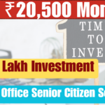 Earn ₹20,500 Monthly with One-Time ₹30 Lakh Investment: Post Office Senior Citizen Scheme
