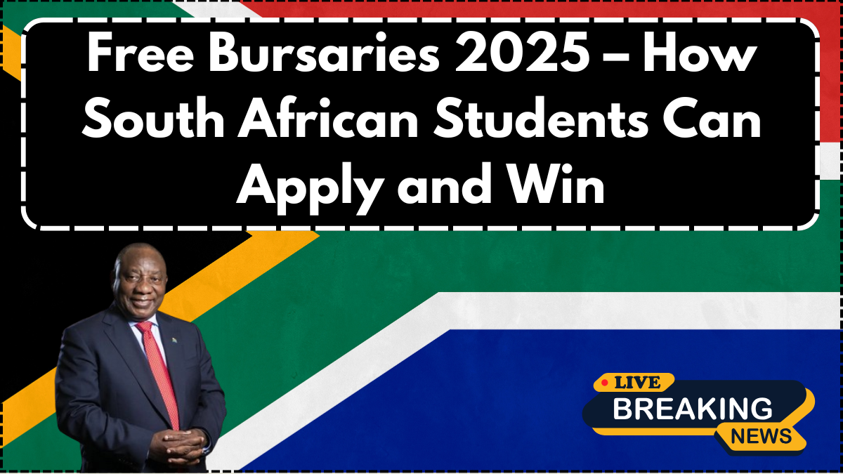 Free Bursaries 2025 – How South African Students Can Apply and Win