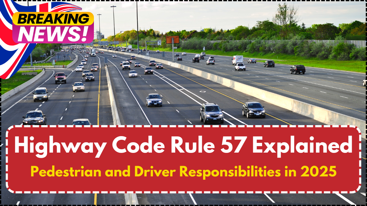 Highway Code Rule 57 Explained – Pedestrian and Driver Responsibilities in 2025