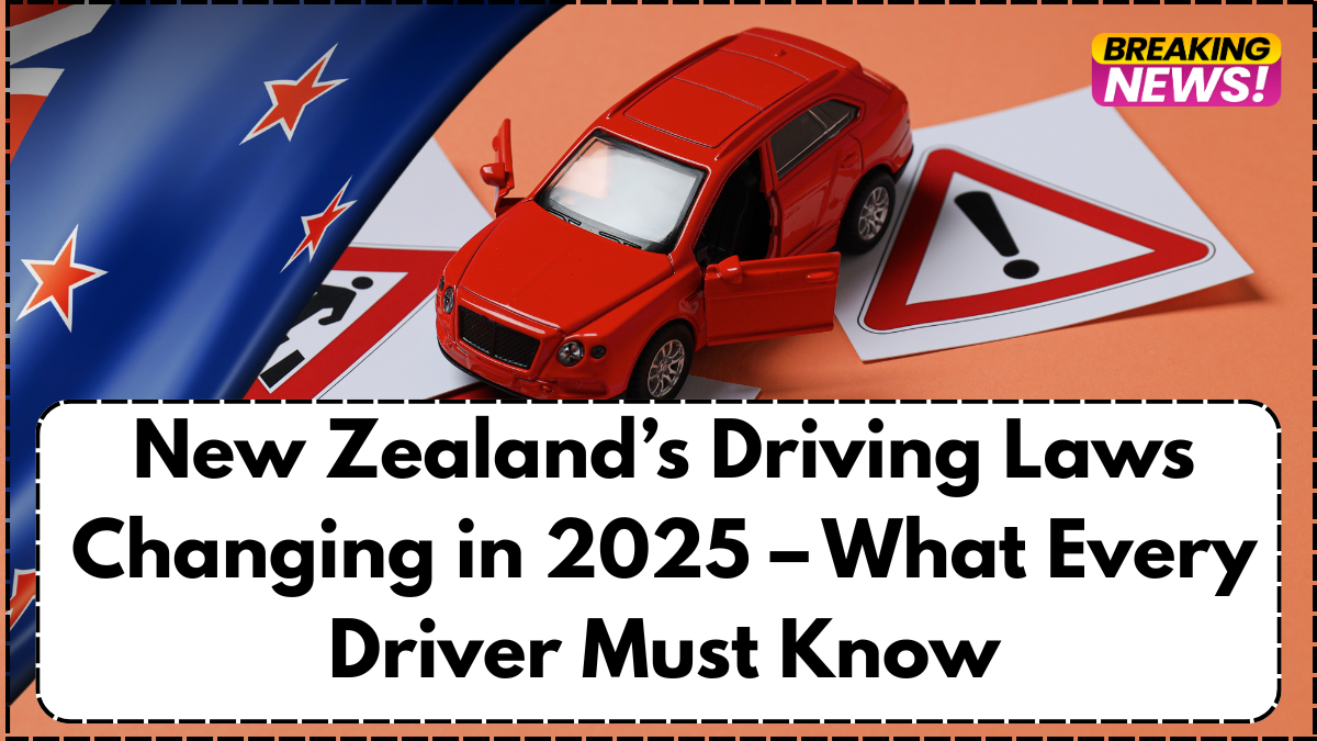New Zealand’s Driving Laws Changing in 2025 – What Every Driver Must Know