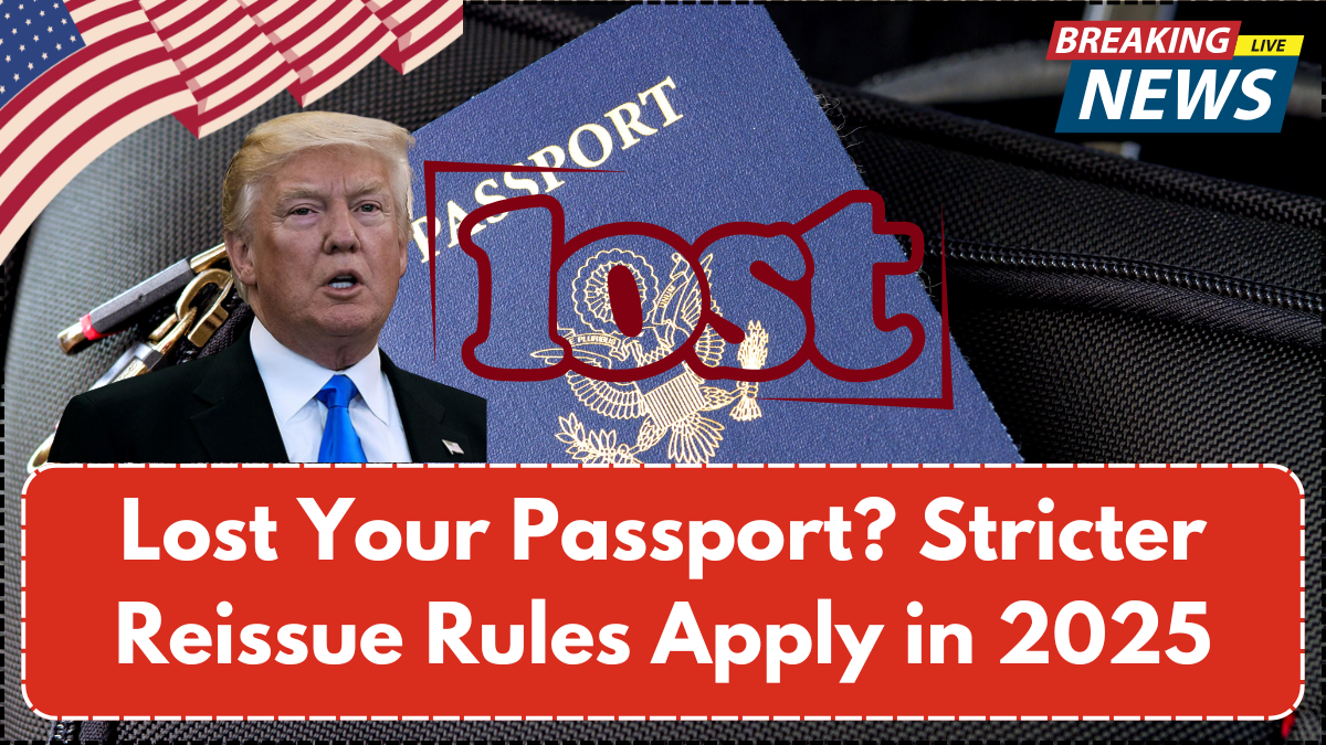 Lost Your Passport? Stricter Reissue Rules Apply in 2025