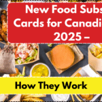New Food Subsidy Cards for Canadians in 2025 – How They Work