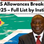 NSFAS Allowances Breakdown for 2025 – Full List by Institution