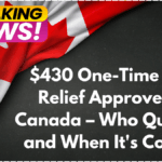 $430 One-Time Rent Relief Approved in Canada – Who Qualifies and When It's Coming