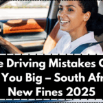 These Driving Mistakes Could Cost You Big – South Africa’s New Fines 2025