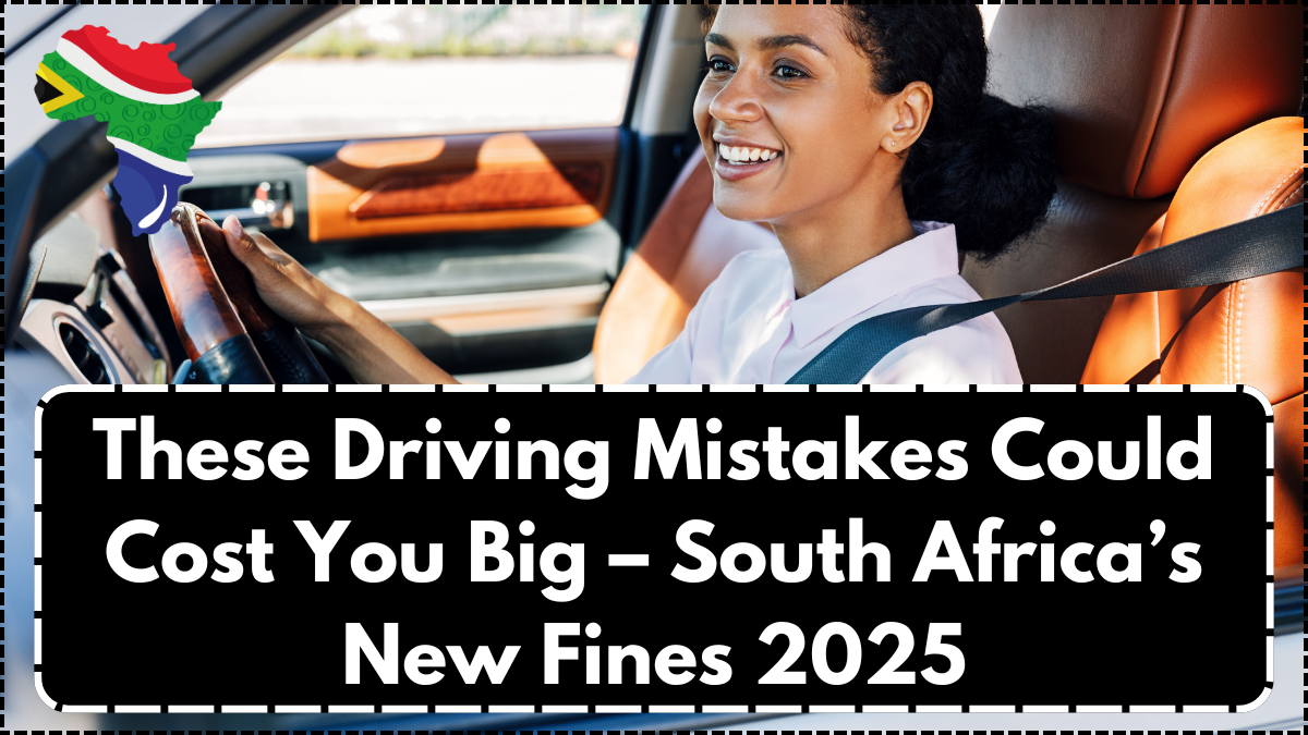 These Driving Mistakes Could Cost You Big – South Africa’s New Fines 2025
