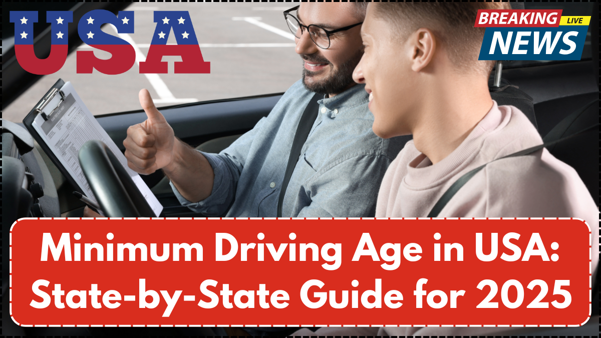 Minimum Driving Age in USA: State-by-State Guide for 2025