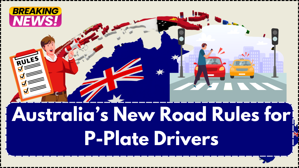 Australia’s New Road Rules for P-Plate Drivers