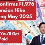 SSS Confirms ₱1,976 Pension Hike Starting May 2025 – When You’ll Get Paid